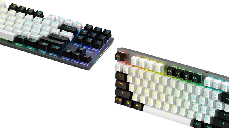 Клавіатура бездротова GamePro Genesis Joker Pro MK124G Pro Gray