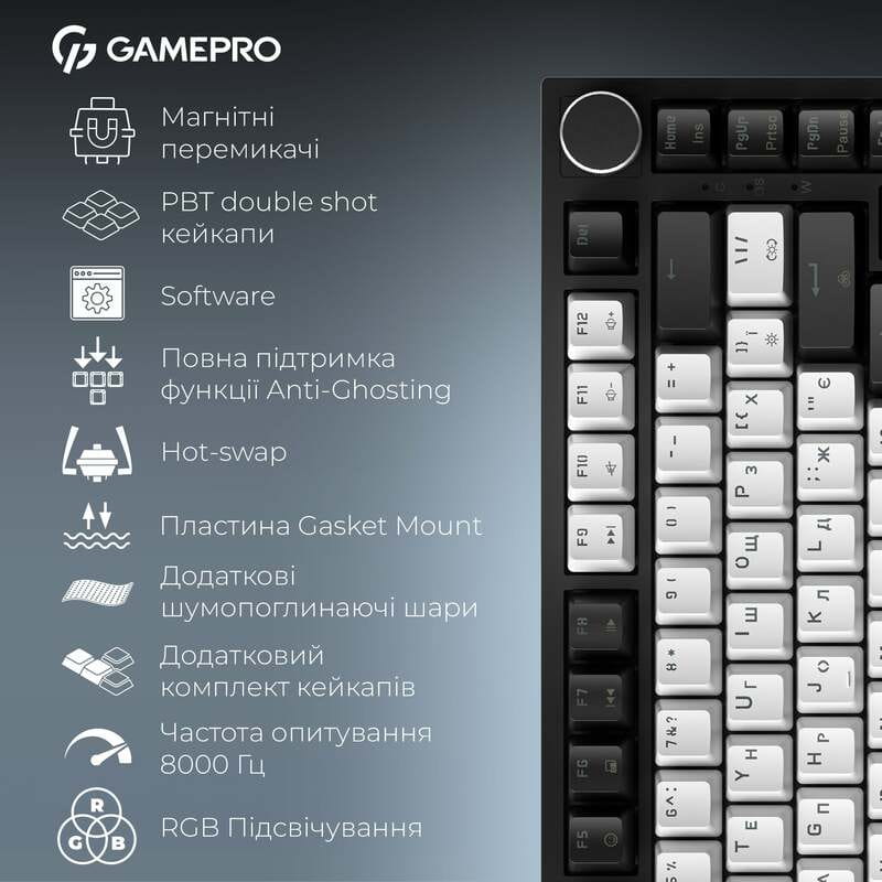 Клавіатура GamePro Asgard Valhalla Max MK160B Max USB Black