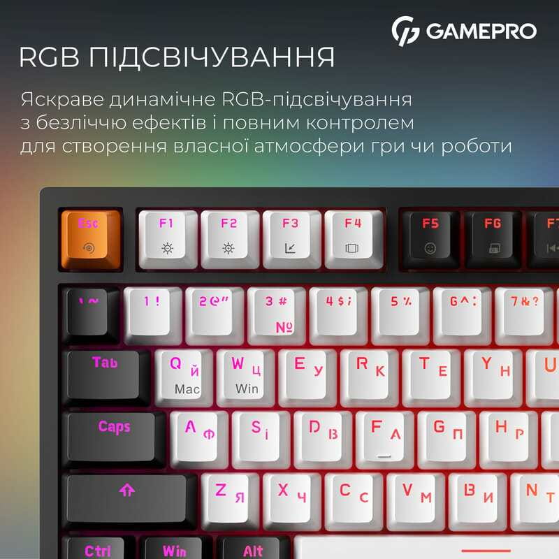 Клавіатура GamePro Asgard Valhalla Max MK160B Max USB Black