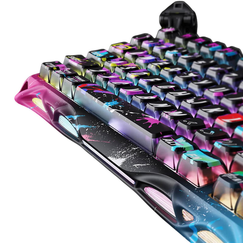 Клавіатура GravaStar Mercury V75 Pro Neon Graffiti (GS_V75_PRO_CG_BLK)