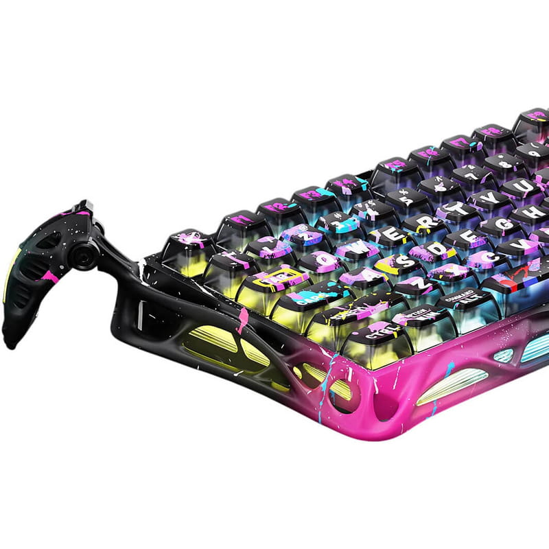 Клавіатура GravaStar Mercury V75 Pro Neon Graffiti (GS_V75_PRO_CG_BLK)