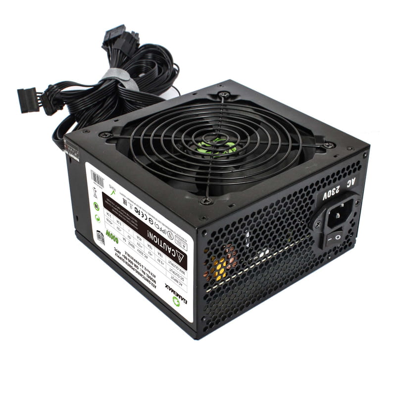 Блок живлення GameMax GM-600 80+ APFC Black 600W