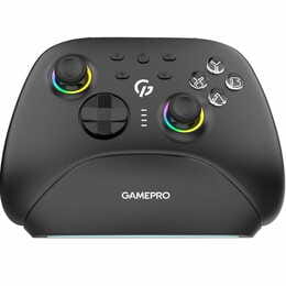 Геймпад GamePro із зарядною станцією GPX13BDOC Black