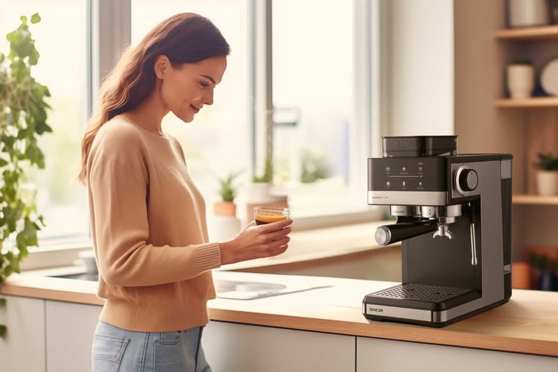 Кофеварка Sencor SES 5000SS