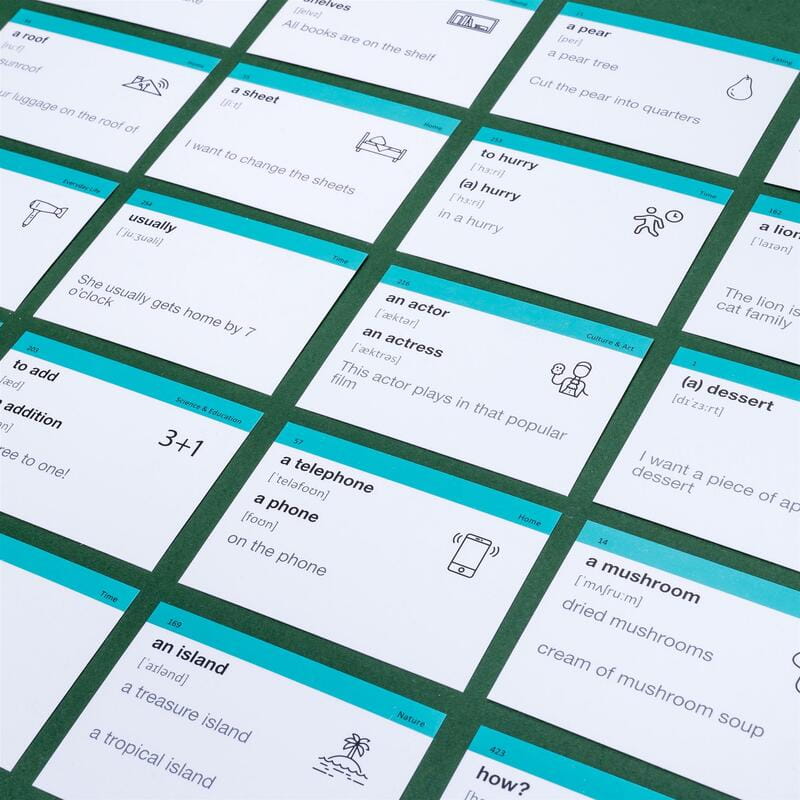 Картки для вивчення англійської мови English Student. A2 – Pre-Intermediate