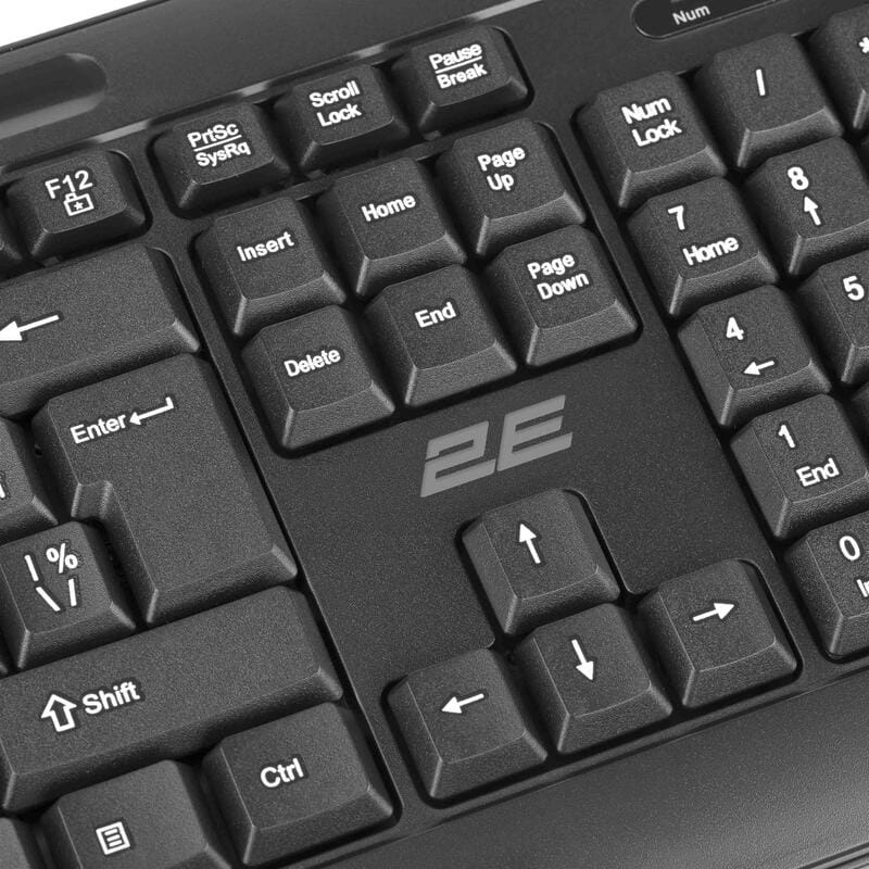 Клавіатура 2E KM1040 Ukr Black (2E-KM1040UB_UA)