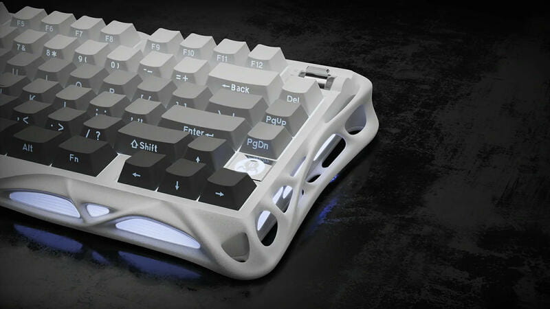 Клавіатура бездротова GravaStar Mercury K1 Gradient White (GSK1_GWHT)