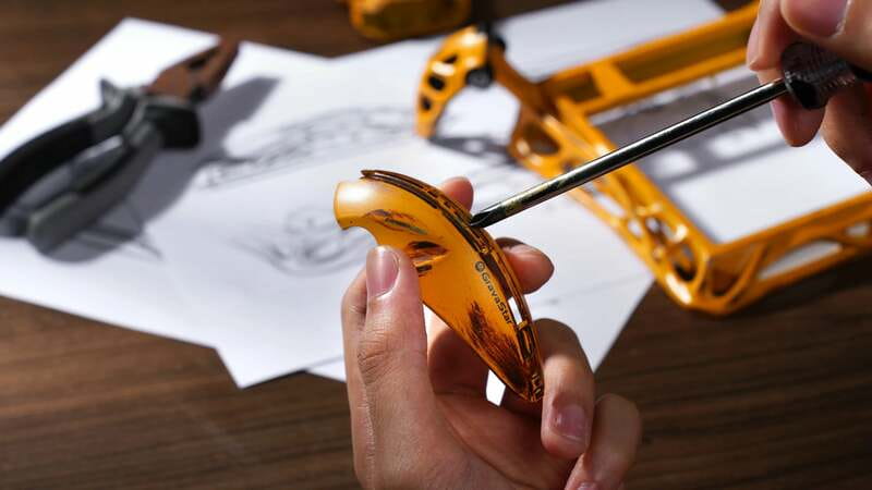 Клавиатура беспроводная GravaStar Mercury K1 Pro Battle-Worn Yellow (GSK1PRO_YLW)