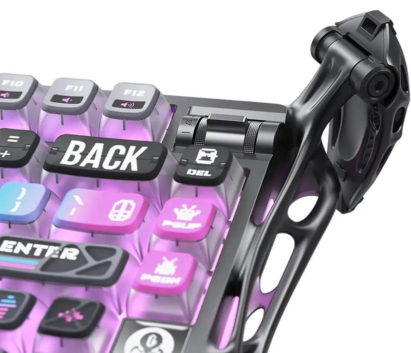 Клавіатура бездротова GravaStar Mercury K1 Pro Cyberpunk (GSK1PRO_CBLK)