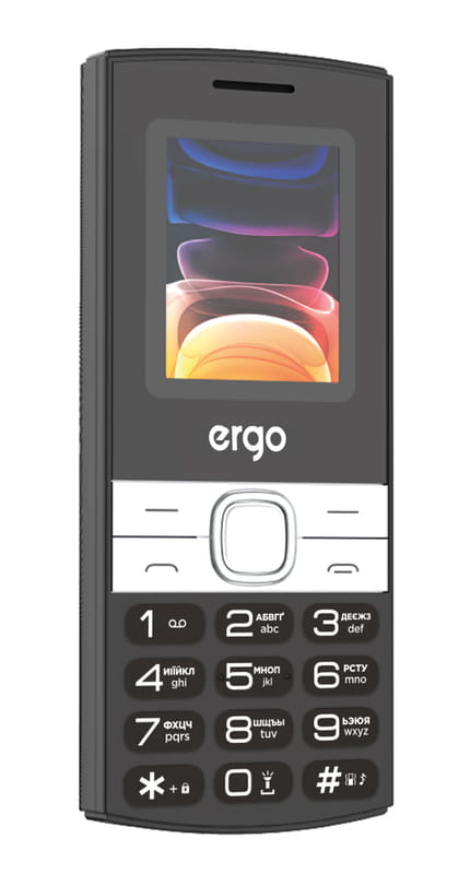 Мобiльний телефон Ergo B185 Dual Sim Black