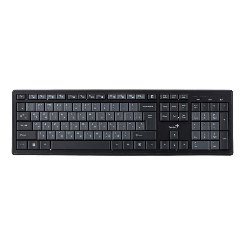 Комплект (клавіатура, миша) бездротовий Genius KM-8200 Black (31340003428)