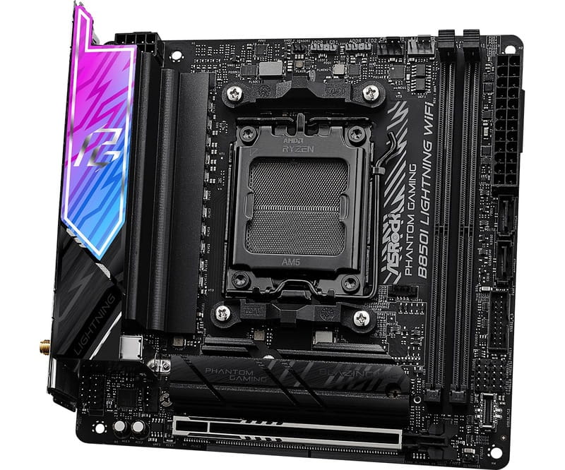 Материнська плата ASRock B850I Lightning WiFi Socket AM5