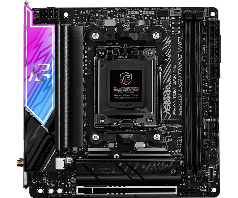 Материнская плата ASRock B850I Lightning WiFi Socket AM5