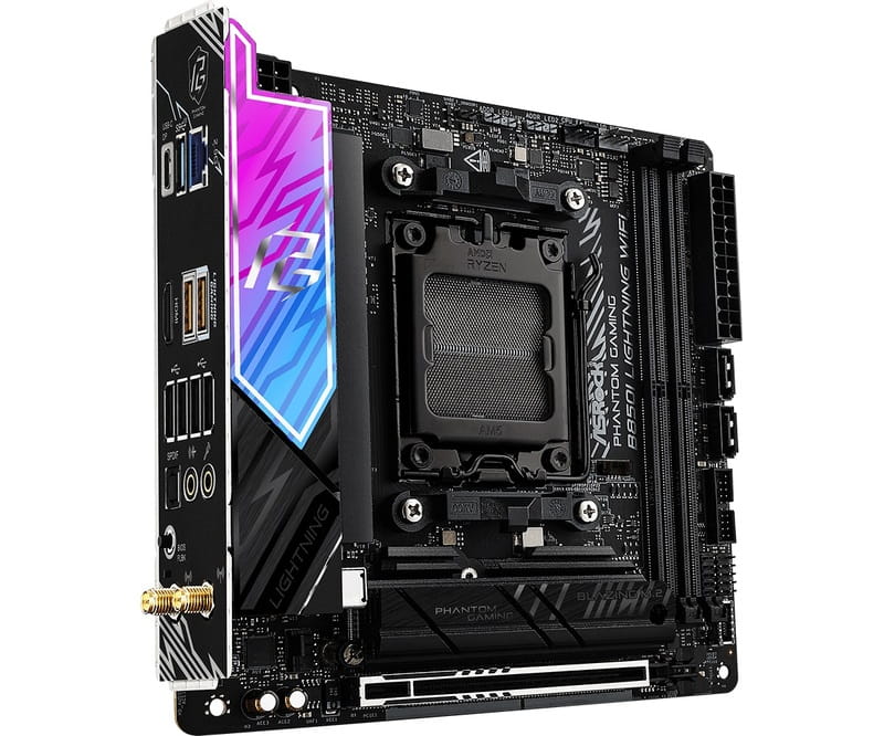 Материнська плата ASRock B850I Lightning WiFi Socket AM5