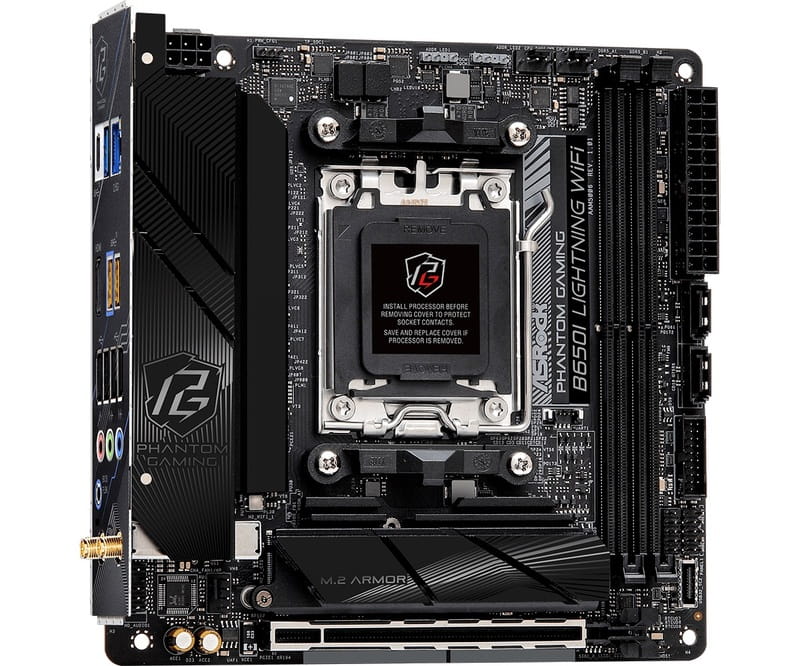 Материнська плата ASRock B650I Lightning WiFi Socket AM5