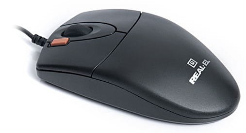 Мышь REAL-EL RM-220 Black (EL123200026)