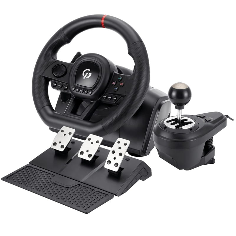 Руль GamePro RW038PM с педалями и коробкой передач