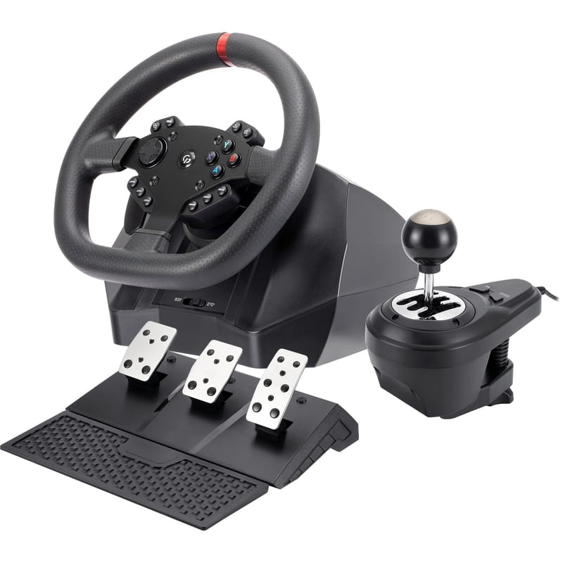 Руль GamePro RW575PM с педалями и коробкой передач
