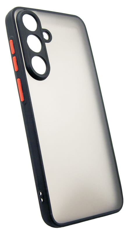 Чeхол-накладка Dengos Matt для Samsung Galaxy S25 FE Black (DG-TPU-MATT-169)