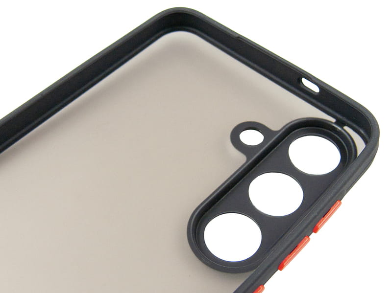 Чeхол-накладка Dengos Matt для Samsung Galaxy S25 FE Black (DG-TPU-MATT-169)