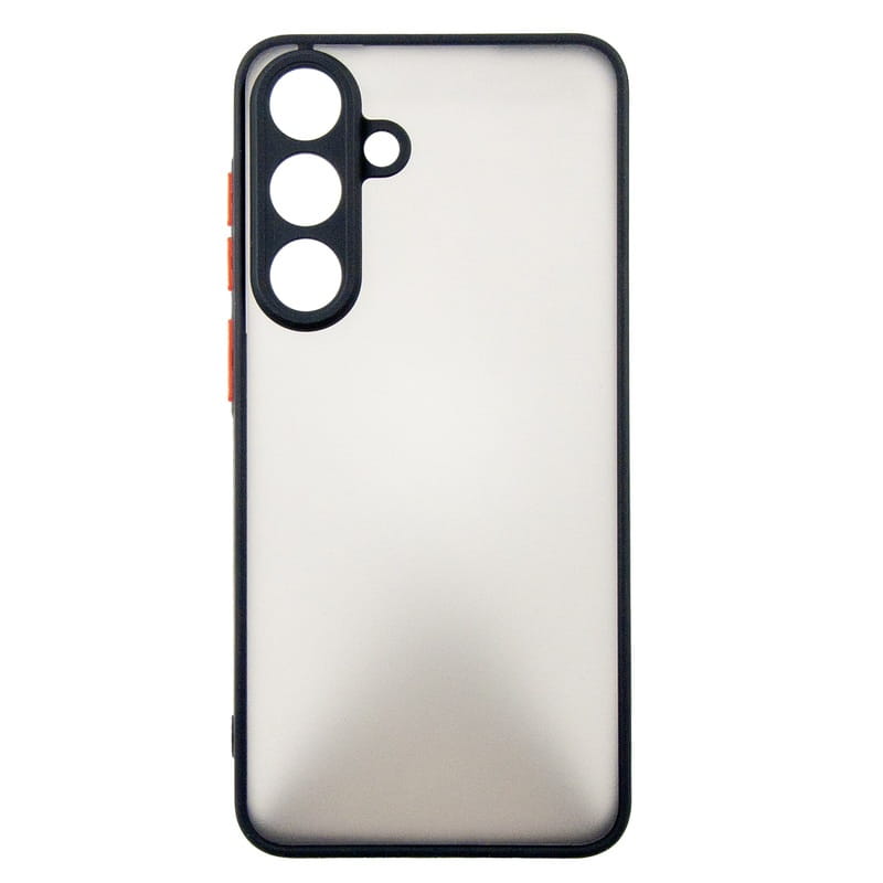 Чeхол-накладка Dengos Matt для Samsung Galaxy S25 FE Black (DG-TPU-MATT-169)