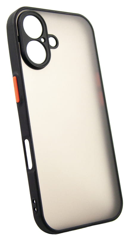 Чeхол-накладка Dengos Matt для iPhone 17 Black (DG-TPU-MATT-170)