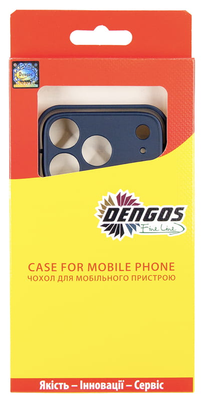 Чeхол-накладка Dengos Matt для iPhone 17 Pro Blue (DG-TPU-MATT-171)