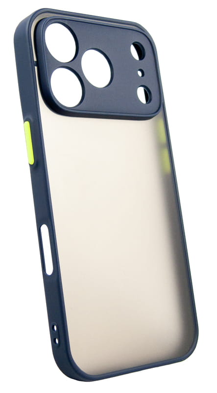 Чeхол-накладка Dengos Matt для iPhone 17 Pro Blue (DG-TPU-MATT-171)