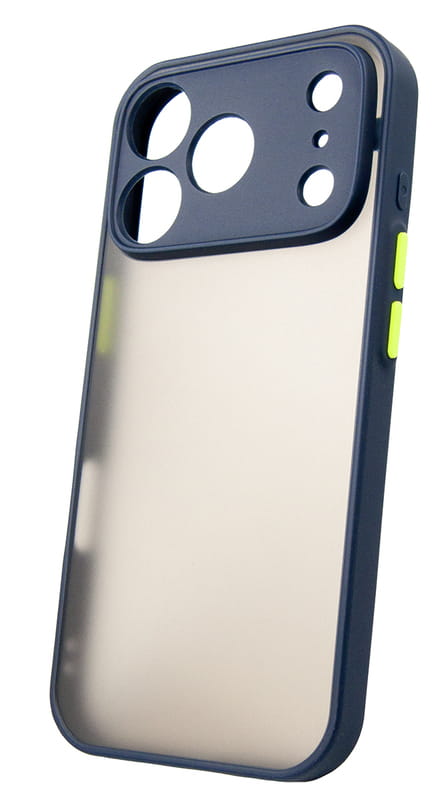 Чeхол-накладка Dengos Matt для iPhone 17 Pro Blue (DG-TPU-MATT-171)