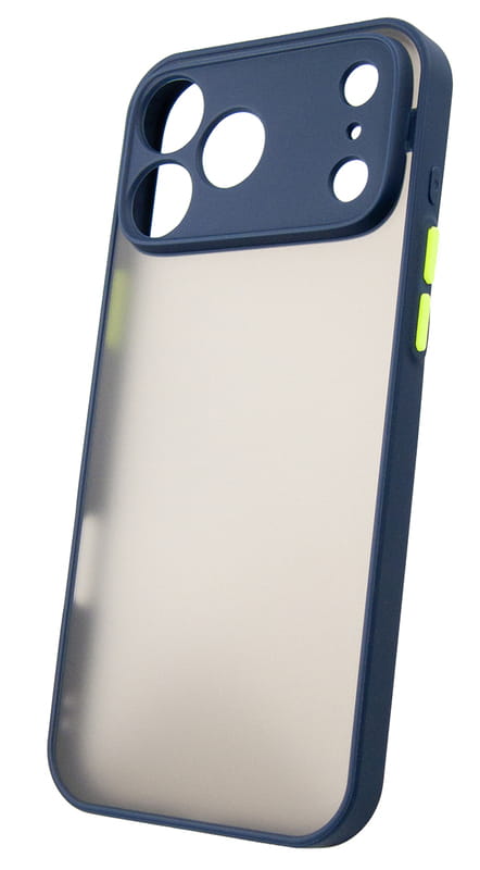 Чeхол-накладка Dengos Matt для iPhone 17 Pro Max Blue (DG-TPU-MATT-172)