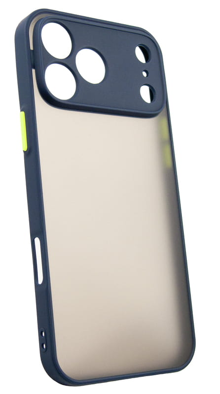 Чeхол-накладка Dengos Matt для iPhone 17 Pro Max Blue (DG-TPU-MATT-172)