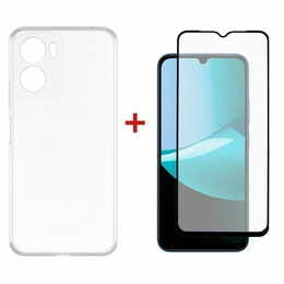 Чохол-накладка Dengos TPU Soft для Motorola G06 Clear (DG-KM-169) + захисне скло