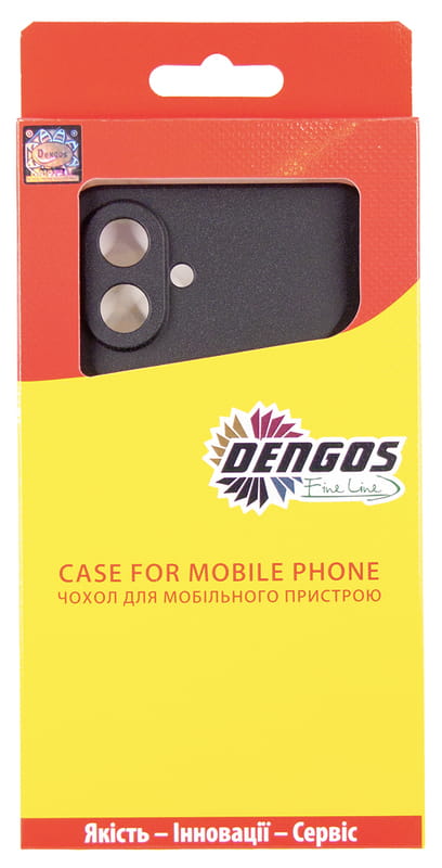 Чeхол-накладка Dengos Carbon для Samsung Galaxy A07 Black (DG-KM-162) + защитное стекло