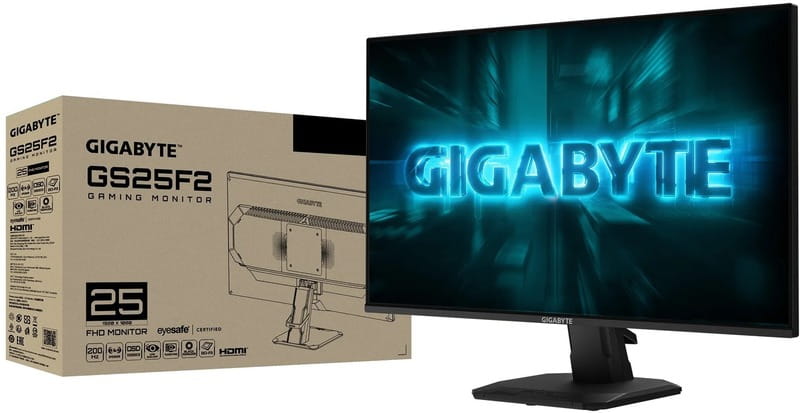 Монитор Gigabyte 24.5" Gaming GS25F2A IPS Black 240Hz