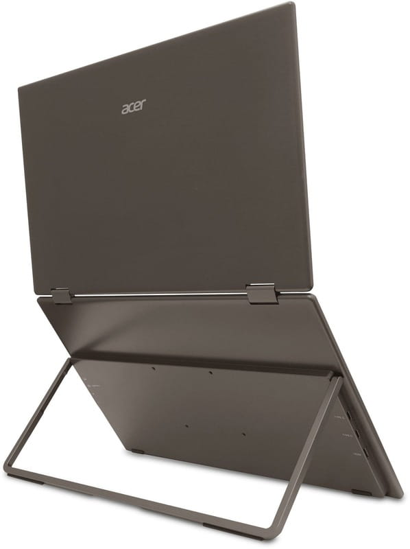 Монитор Acer 15.6" Dual Portable PD163QTbmiuux (UM.ZP3EE.011) IPS Black