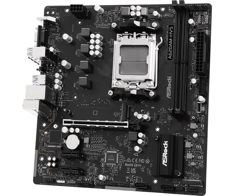 Материнская плата ASRock A620AM-HVS Socket AM5