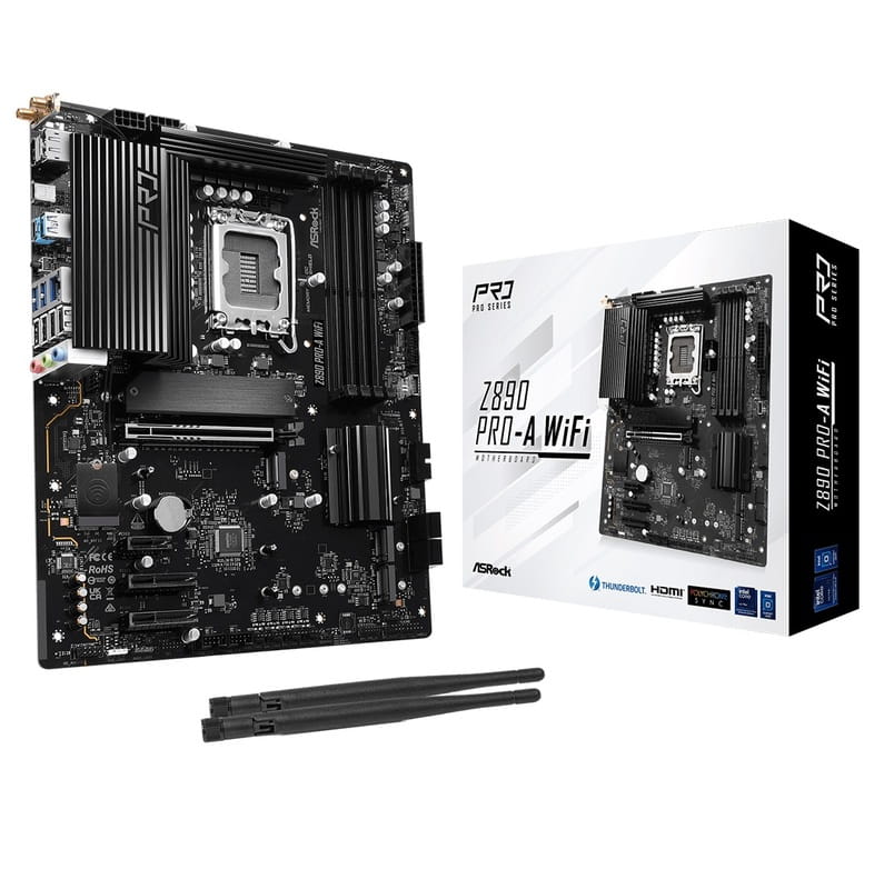Материнська плата ASRock Z890 Pro-A WiFi Socket AM5