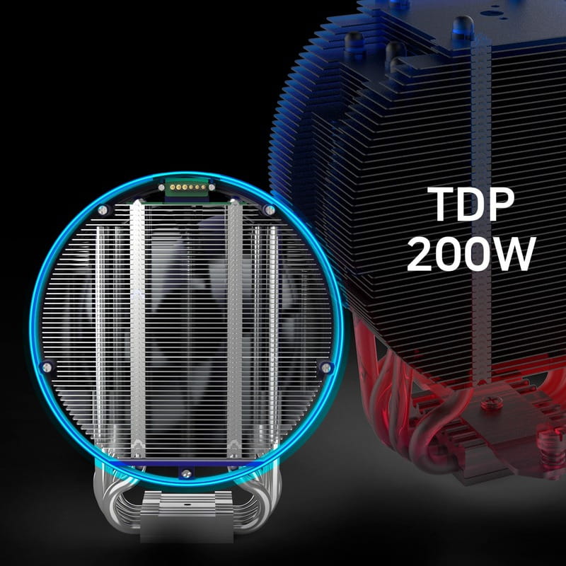 Кулер процессорный Zalman ZET5Black