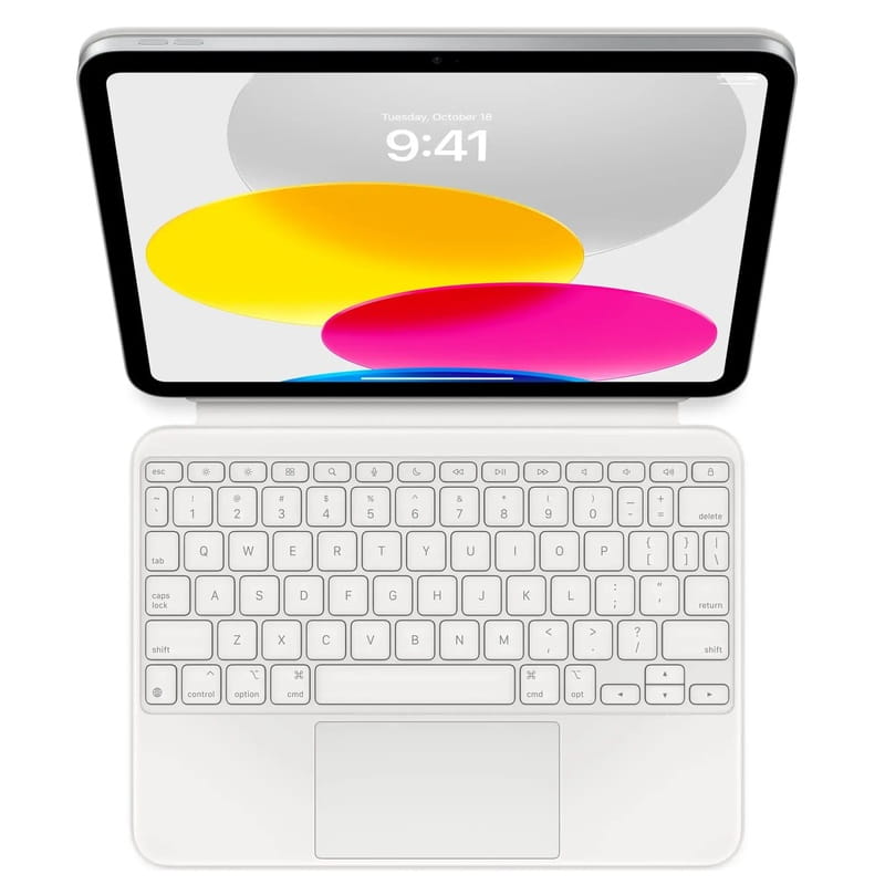 Клавиатура Apple Magic Keyboard для Apple iPad 10.9 2022/iPad 11 2025 White (MQDP3)