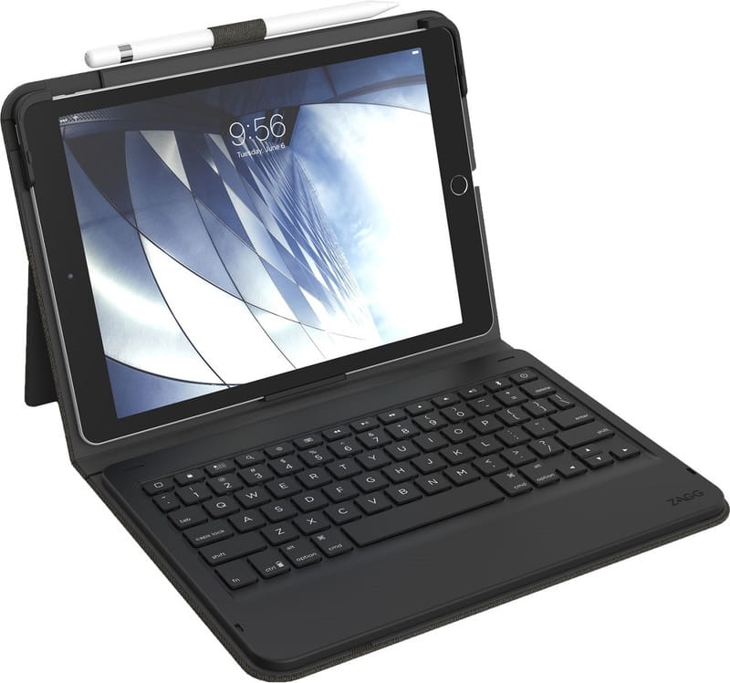 Чехол-клавиатура Zagg Messenger Folio для Apple iPad 10.2 2019/2020/2021/iPad Pro 10.5 2017/iPad Air 3 10.5 2019 Black (103004649)