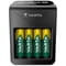 Фото - Зарядний пристрiй Varta Lcd Plug Charger 4xAA/ААА 2600mAh (57687101461) | click.ua