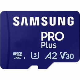 Карта памяти MicroSDXC 128GB UHS-I/U3 Samsung Pro Plus R180/W130MB/s + OTG Card reader (MB-MD128SB/WW)