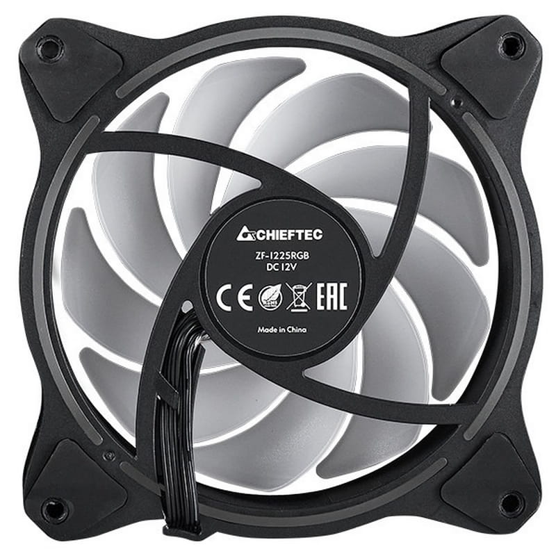 Вентилятор Chieftec ZF-1225RGB-R