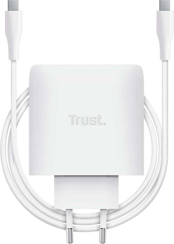 Зарядний пристрій Trust Maxo 65W White (25524)
