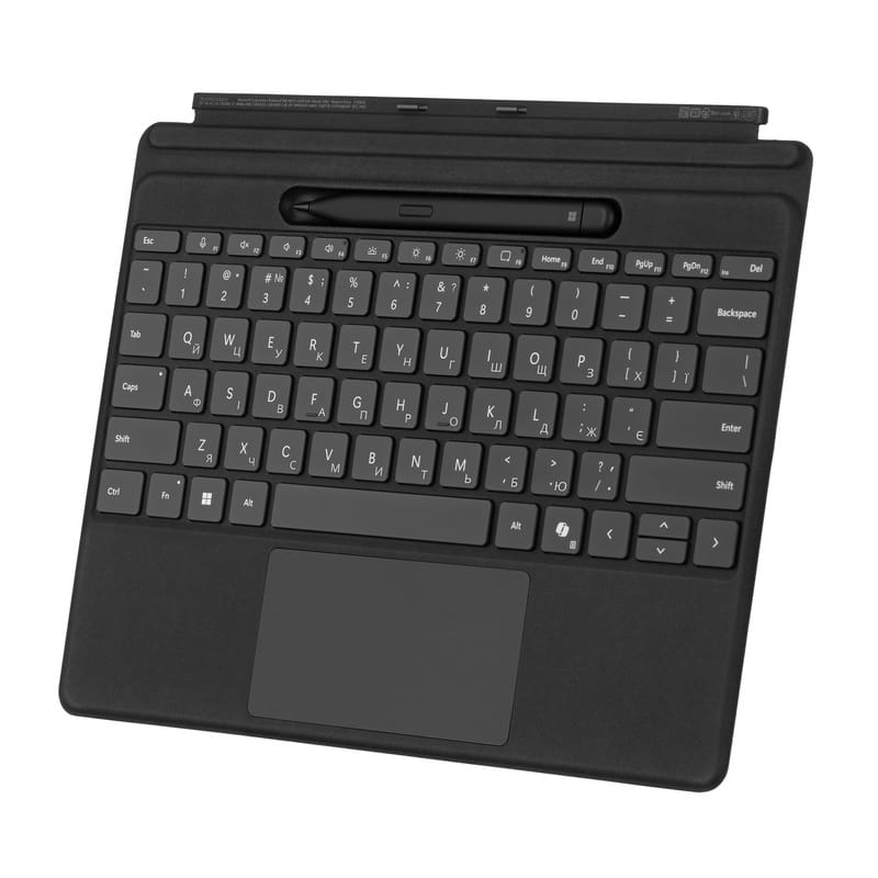 Клавiатура для Microsoft Surface Pro 8/9/10/11 Black зі стилусом (Y8U-00001)