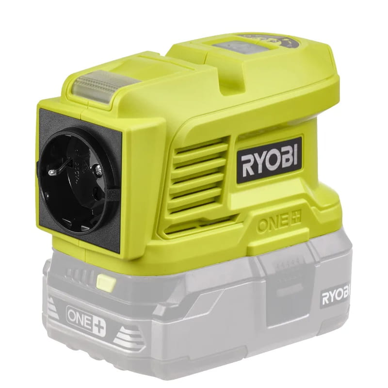 Інвертор Ryobi ONE+ RY18BI150A-0 18V 150/300W без АКБ та ЗП (5133004895)