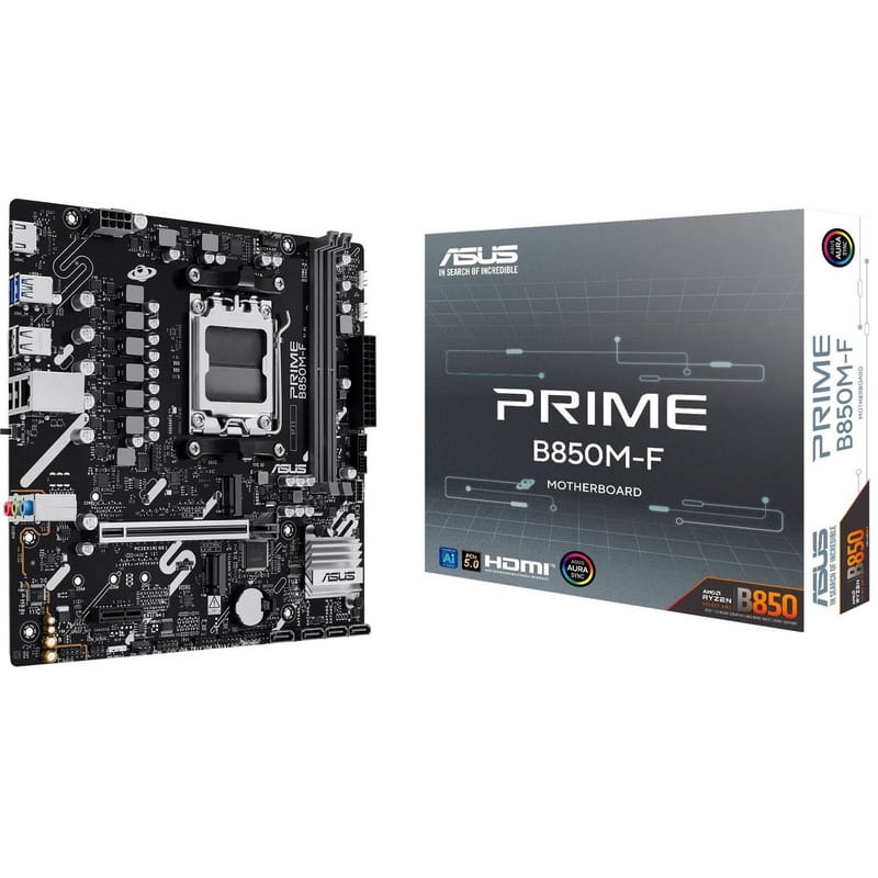 Материнська плата Asus Prime B850M-F Socket AM5