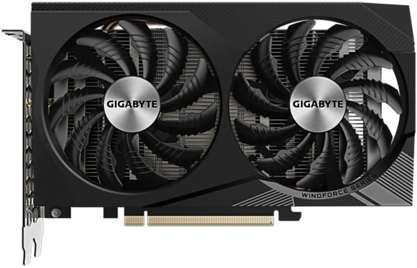 Видеокарта GF RTX 3050 8GB GDDR6 WindForce V2 Gigabyte (GV-N3050WF2V2-8GD)