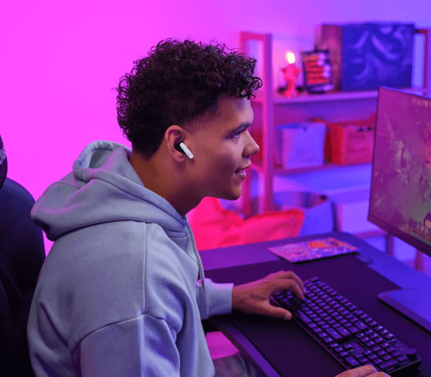 Bluetooth-гарнитура Trust GTX 409 Oxxie White (25478)