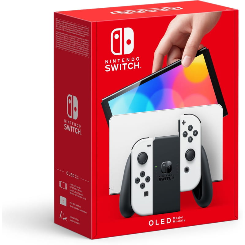Ігрова консоль Nintendo Switch OLED White (45496883386)